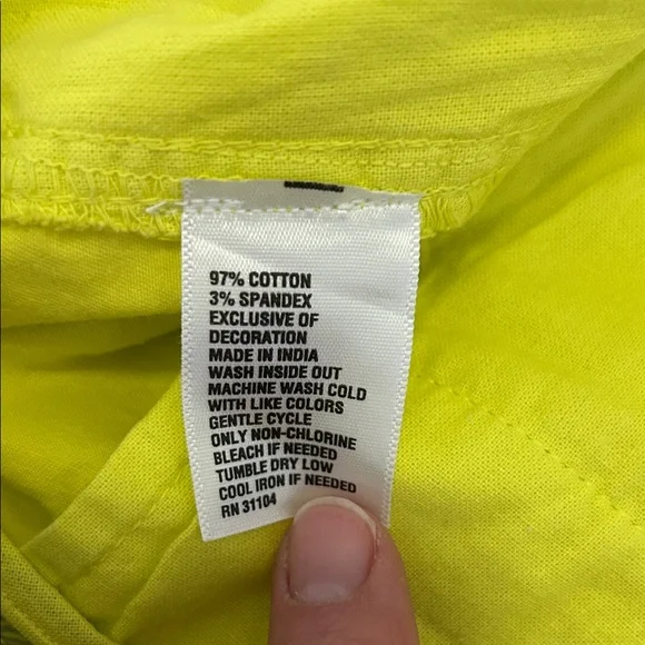 Crown and Ivy Shorts Women’s 16 Lime Caroline NWT Resort Travel - Picture 8 of 9